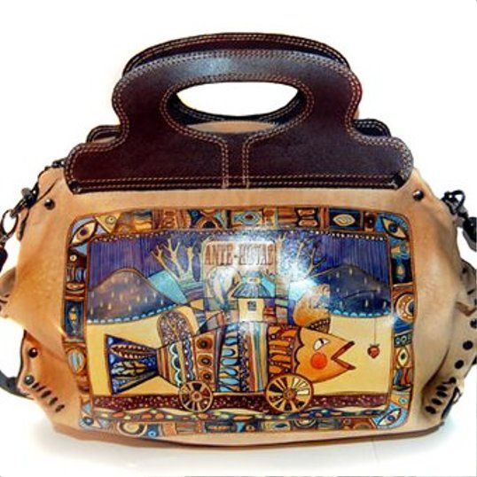 Рисунок на сумке