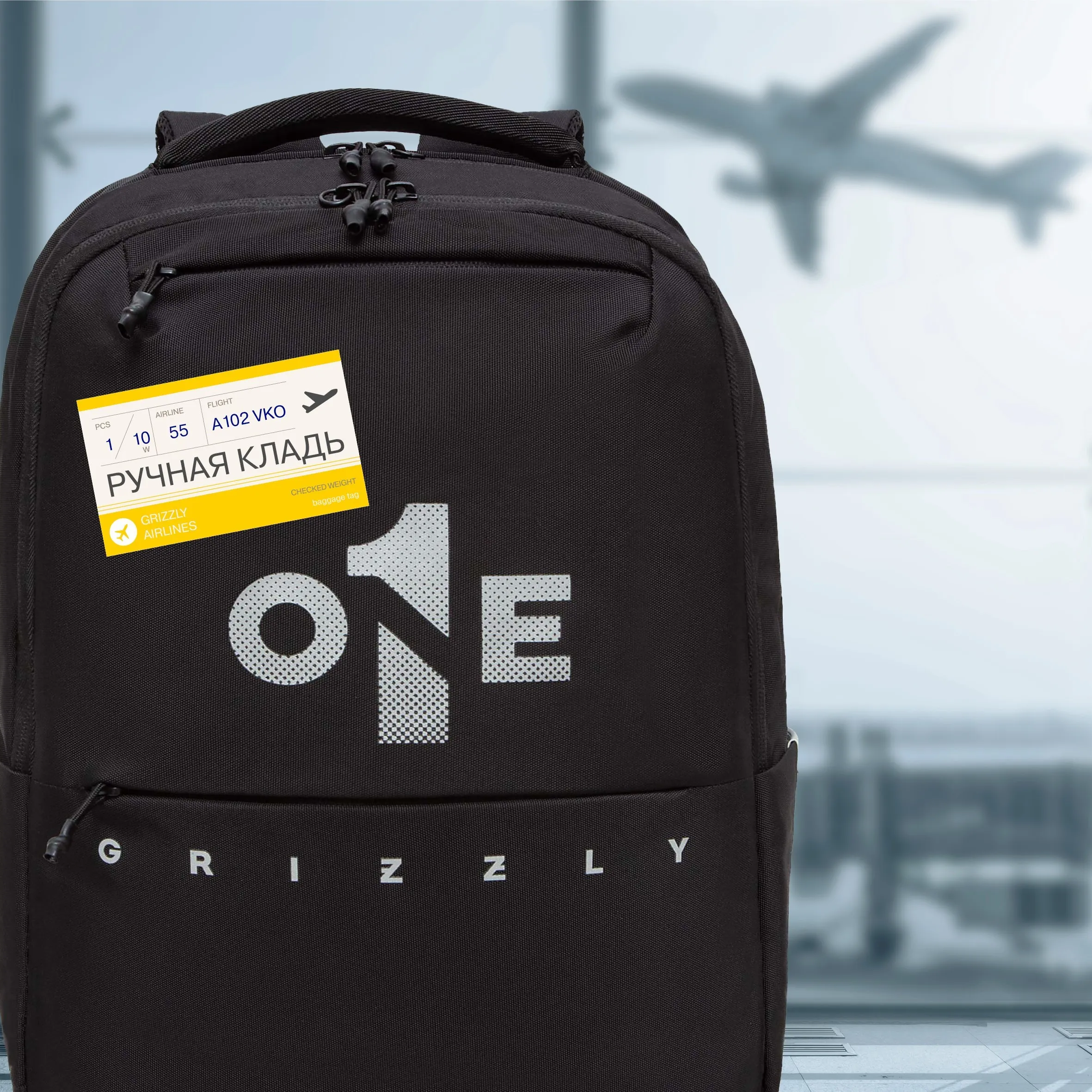 Оптимальные габариты — рюкзак соответствует размерам ручной клади при авиаперелетах